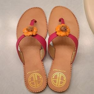 New in Box Lilly Pulitzer Petal Pushers Sandal